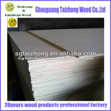 915*2135*12mm bleached poplar plywood